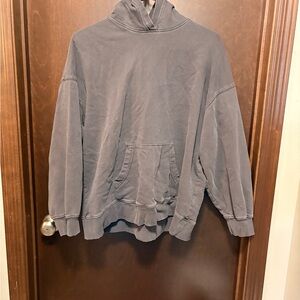 H&M Gray Hoodie Sweatshirt